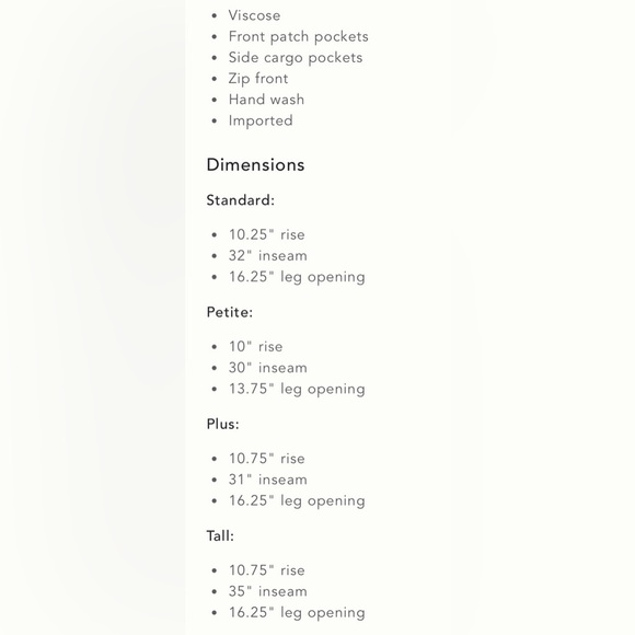 NWT Palazzo Utility Pants - Picture 6 of 8